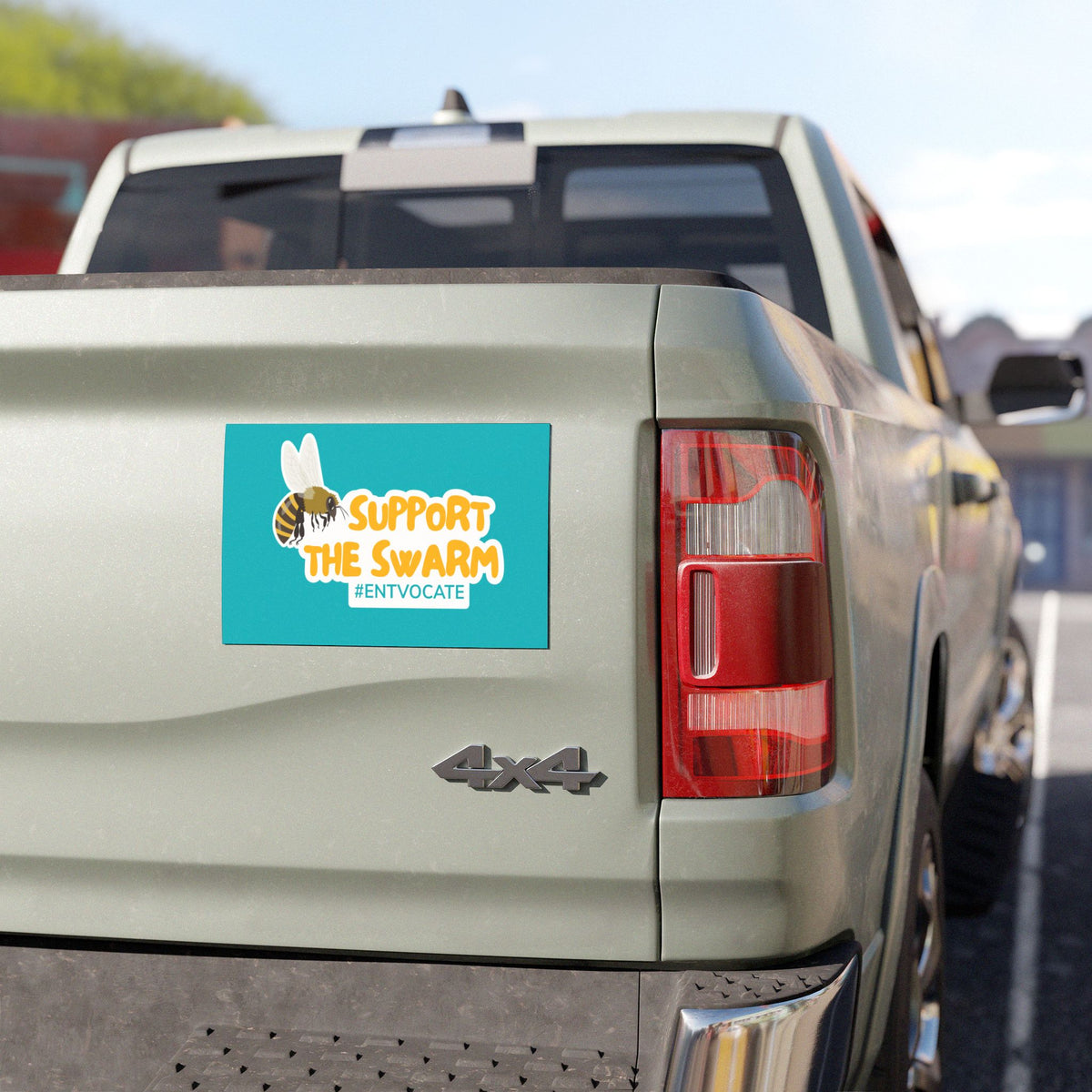 Support the Swarm Car Magnet — #EntVocate Magnet
