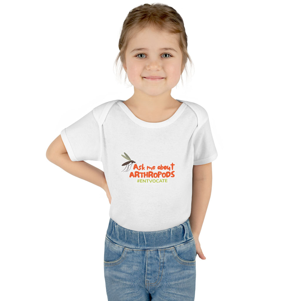 Ask Me about Arthropods Baby Onesie