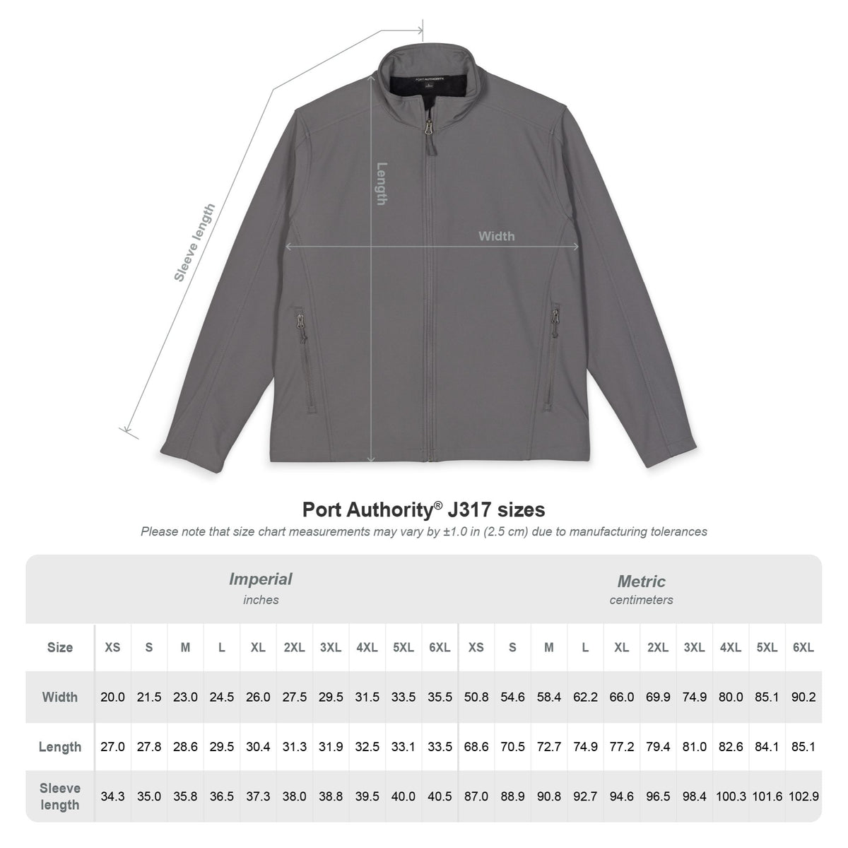 ESA Embroidered Soft Shell Jacket