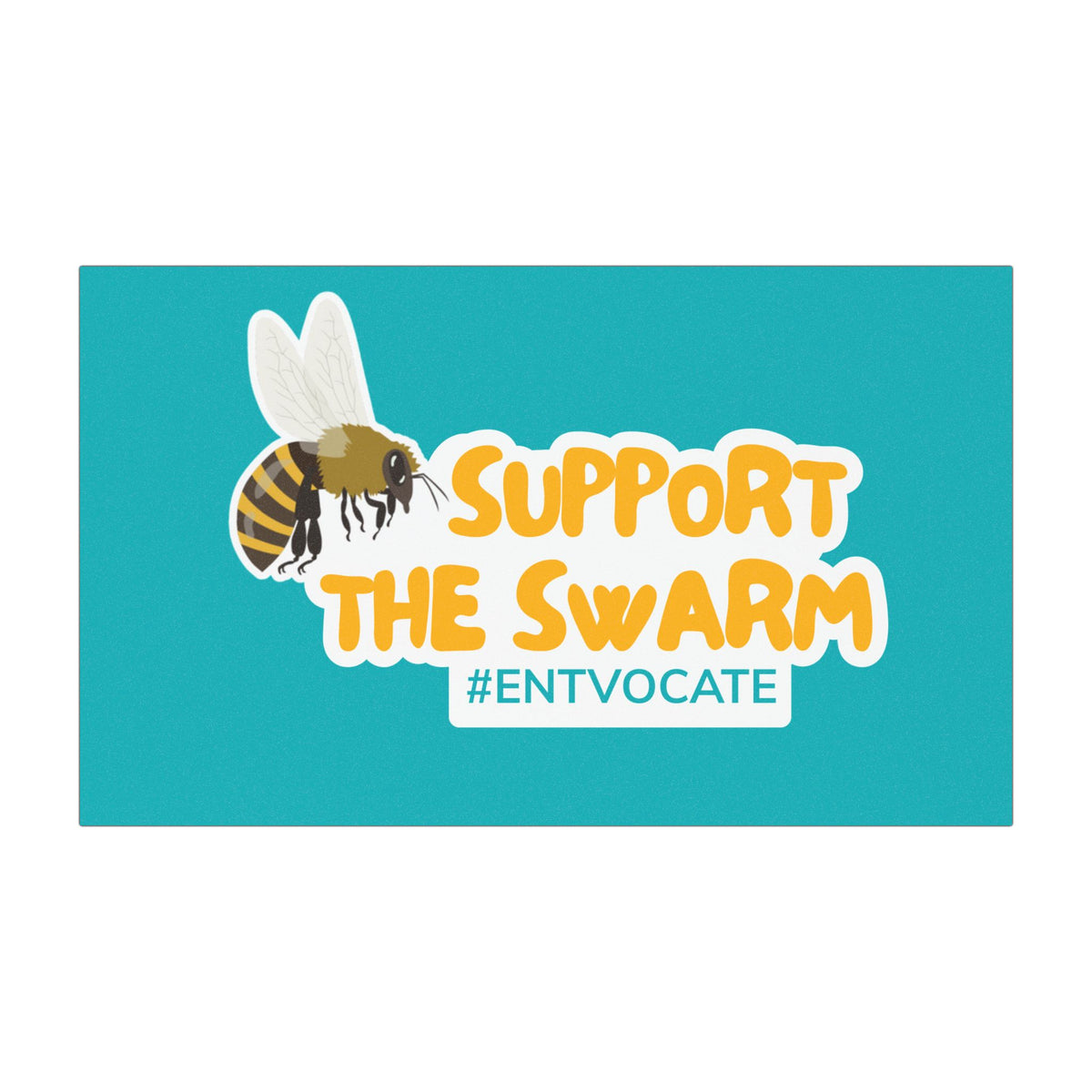 Support the Swarm Car Magnet — #EntVocate Magnet