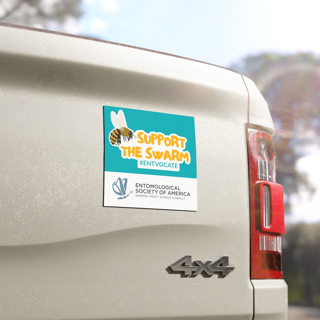 Support the Swarm Car Magnet — #EntVocate Magnet