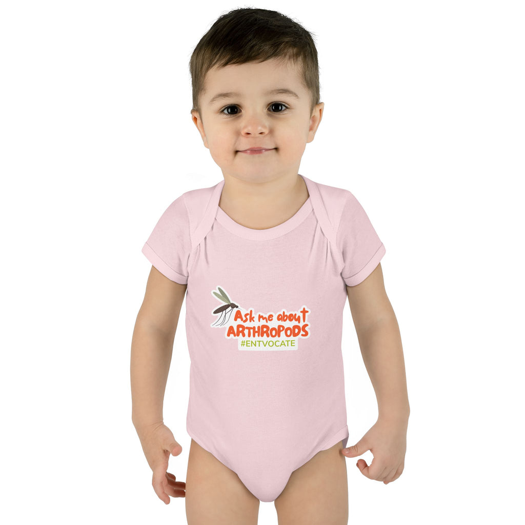 Ask Me about Arthropods Baby Onesie
