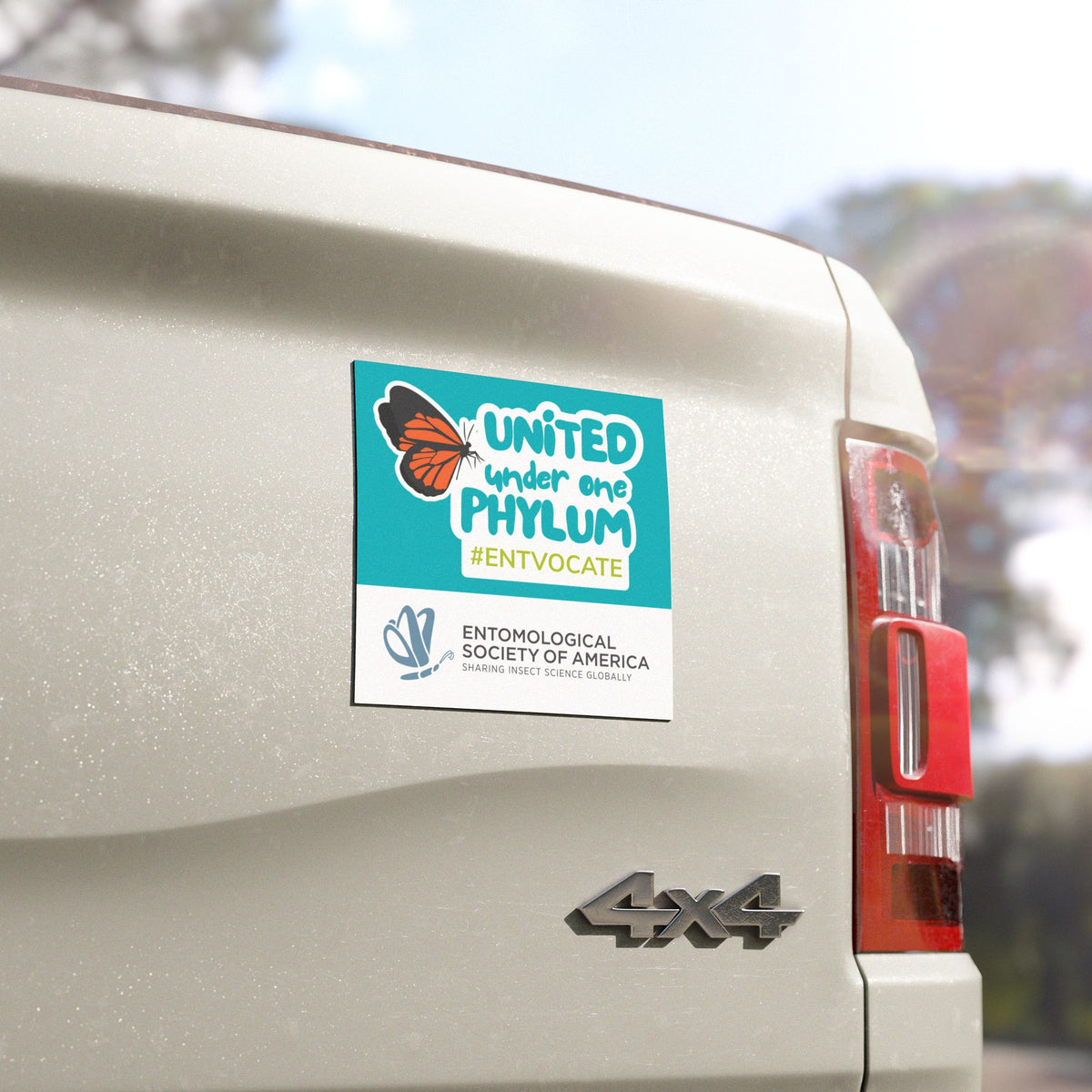 United Under One Phylym Car Magnet — #EntVocate Bug Awareness Magnet
