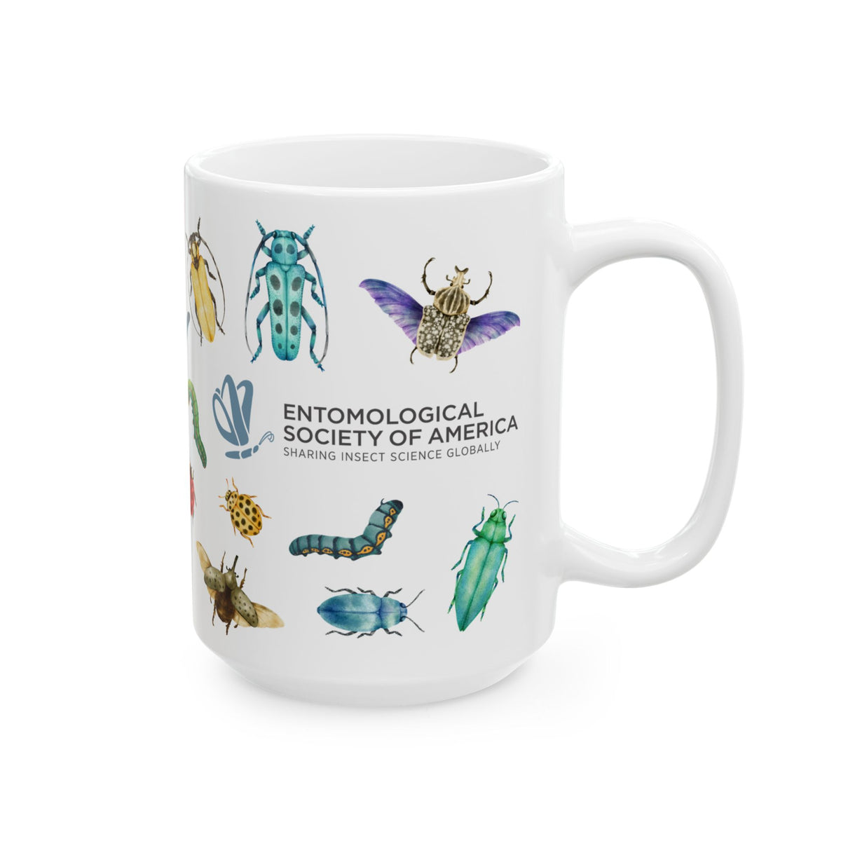 Watercolor Insect Mug
