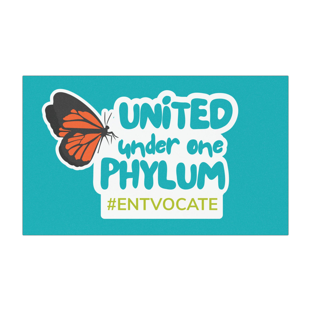 United Under One Phylym Car Magnet — #EntVocate Bug Awareness Magnet