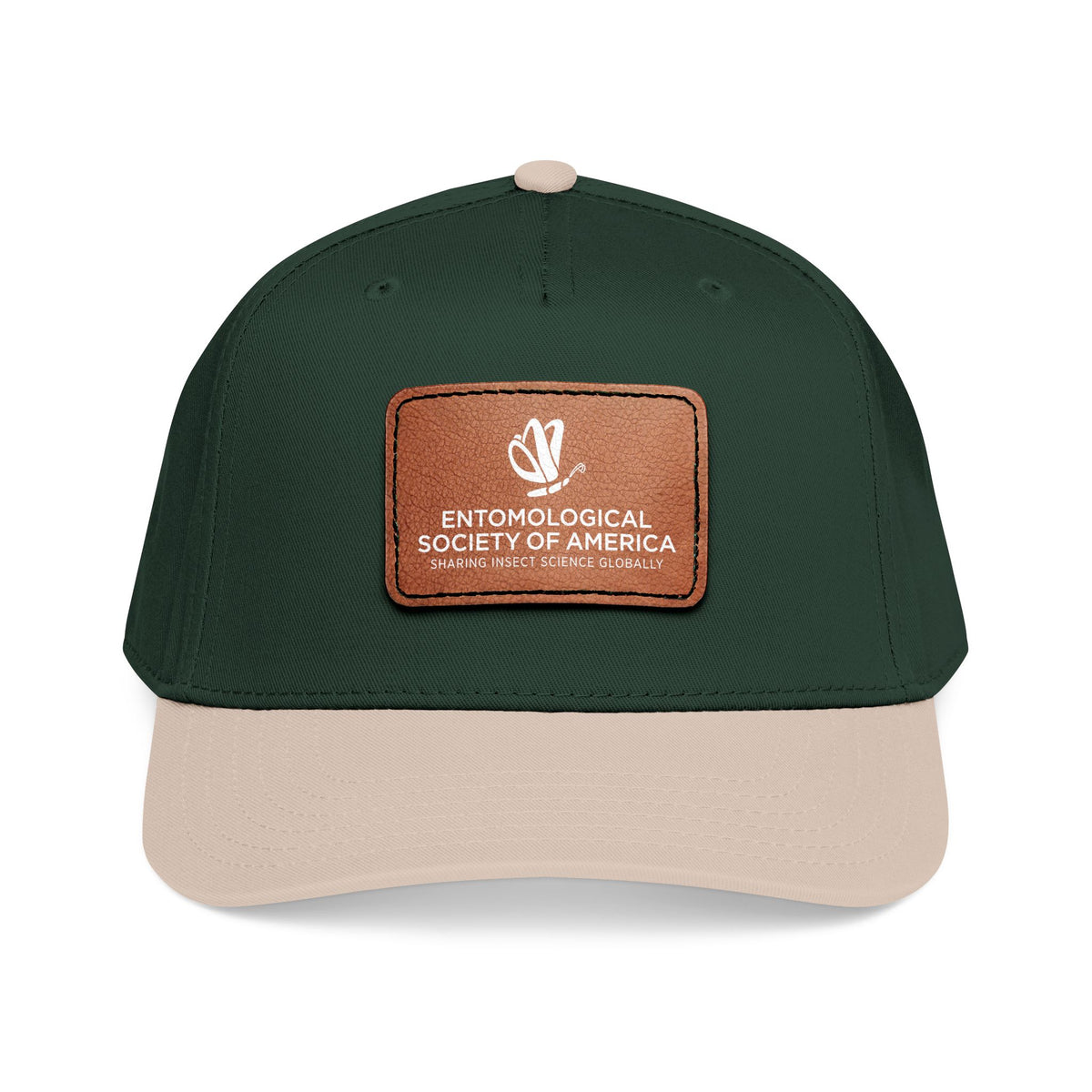 ESA Baseball Hat with Leather Patch