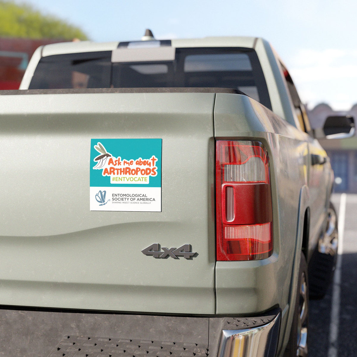 Ask Me About Arthropods Car Magnet — EntVocate Entomology Advocacy