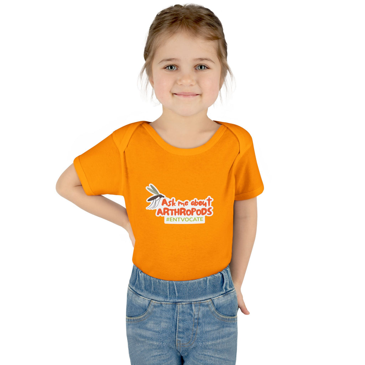 Ask Me about Arthropods Baby Onesie