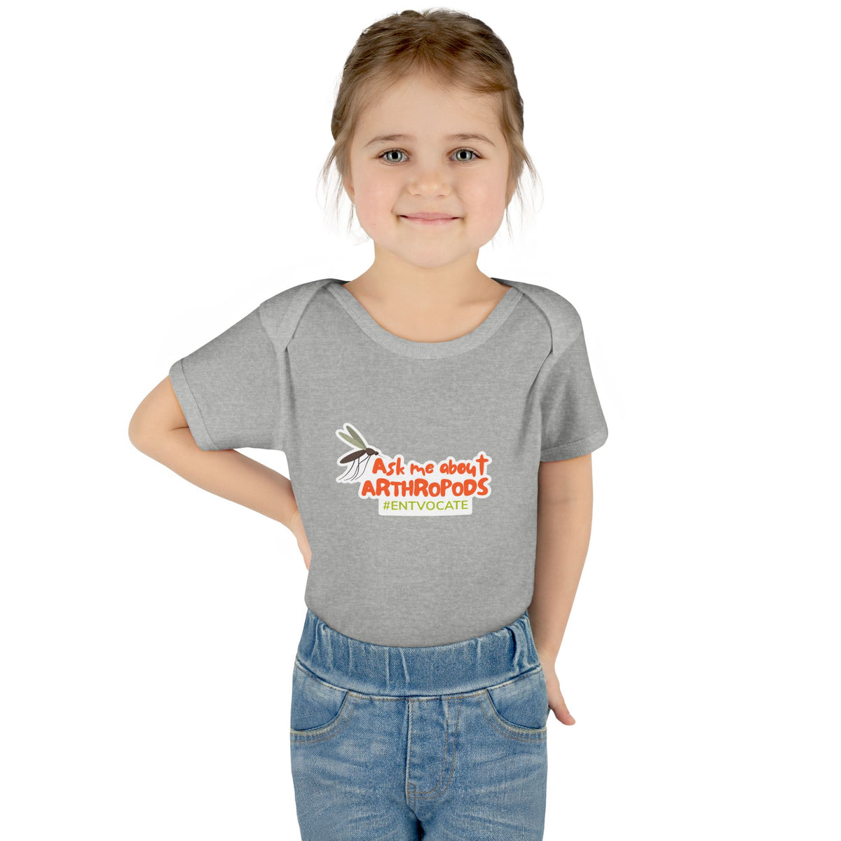 Ask Me about Arthropods Baby Onesie