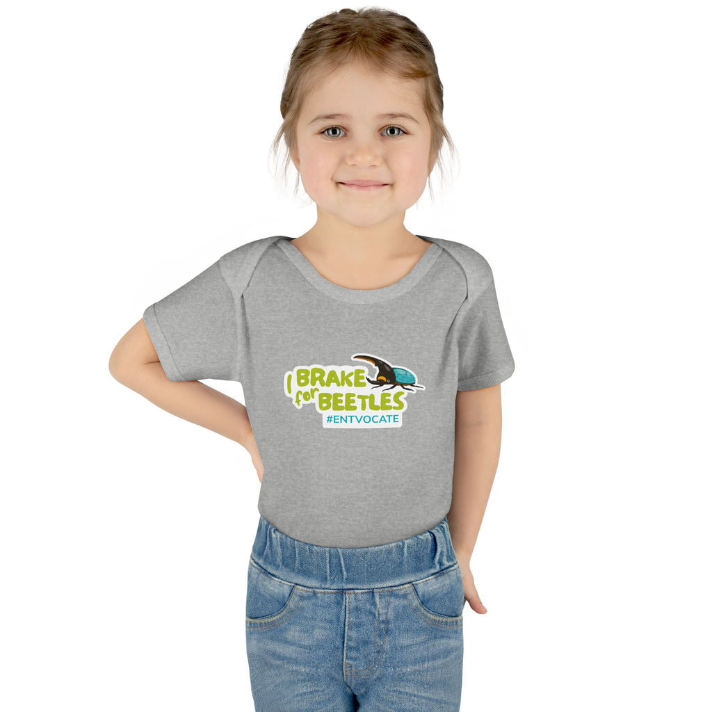 "I Brake for Beetles" Baby Onesie