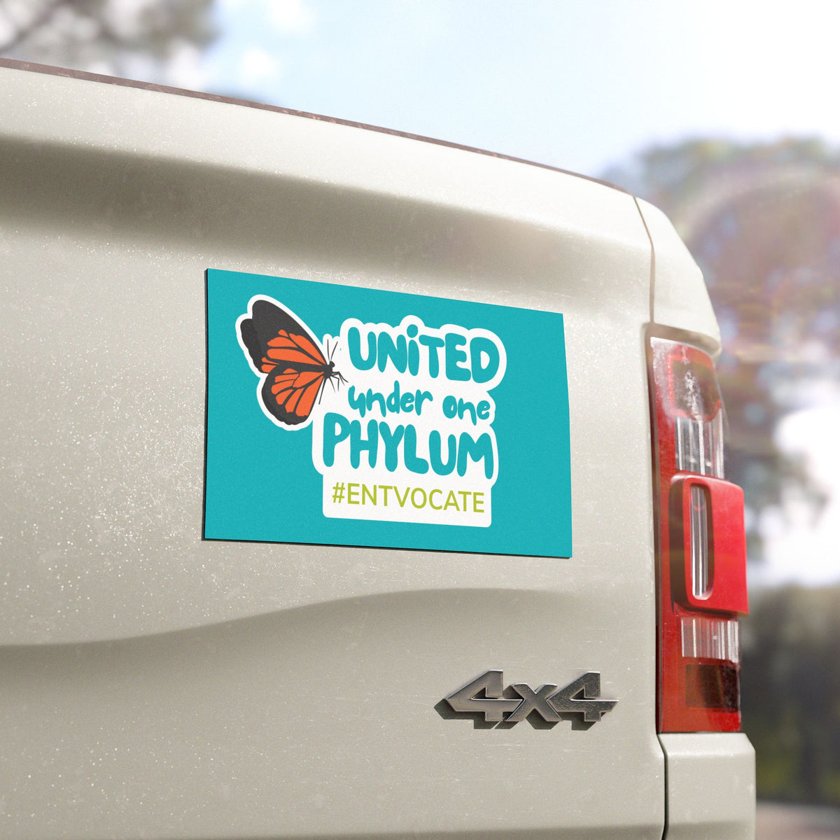 United Under One Phylym Car Magnet — #EntVocate Bug Awareness Magnet