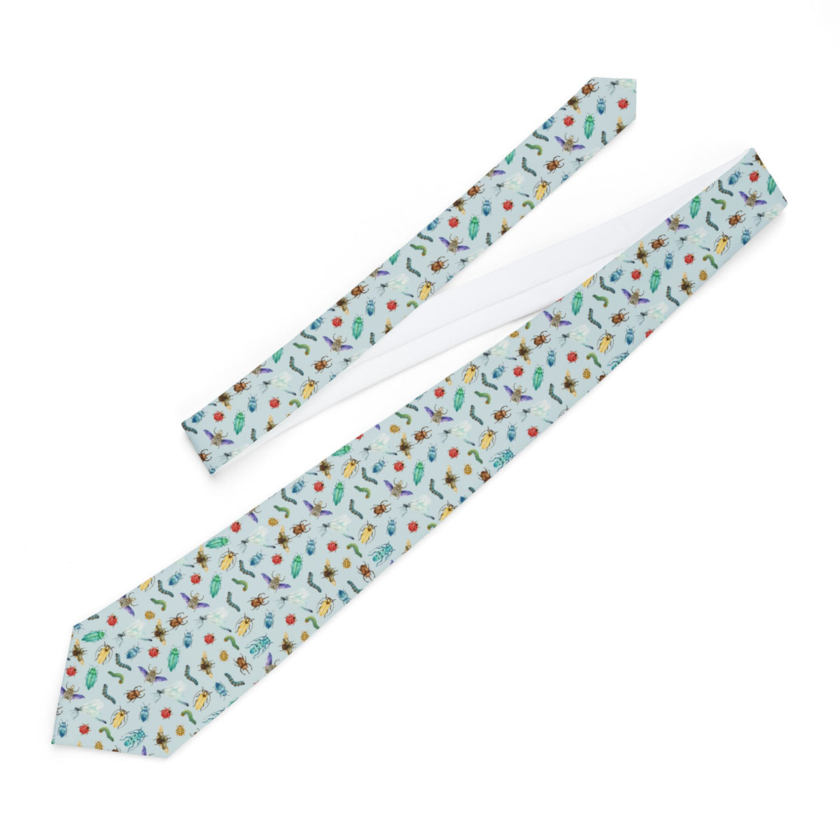 Watercolor Insect Necktie