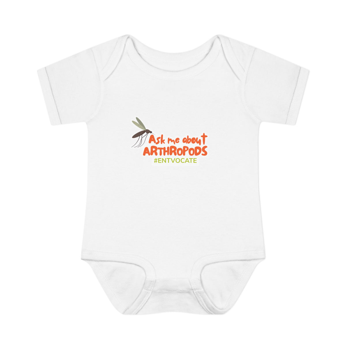 Ask Me about Arthropods Baby Onesie
