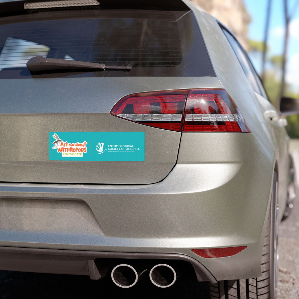 Ask Me About Arthropods Car Magnet — EntVocate Entomology Advocacy