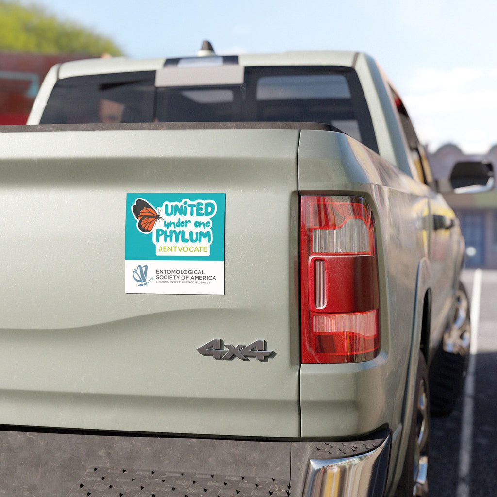 United Under One Phylym Car Magnet — #EntVocate Bug Awareness Magnet
