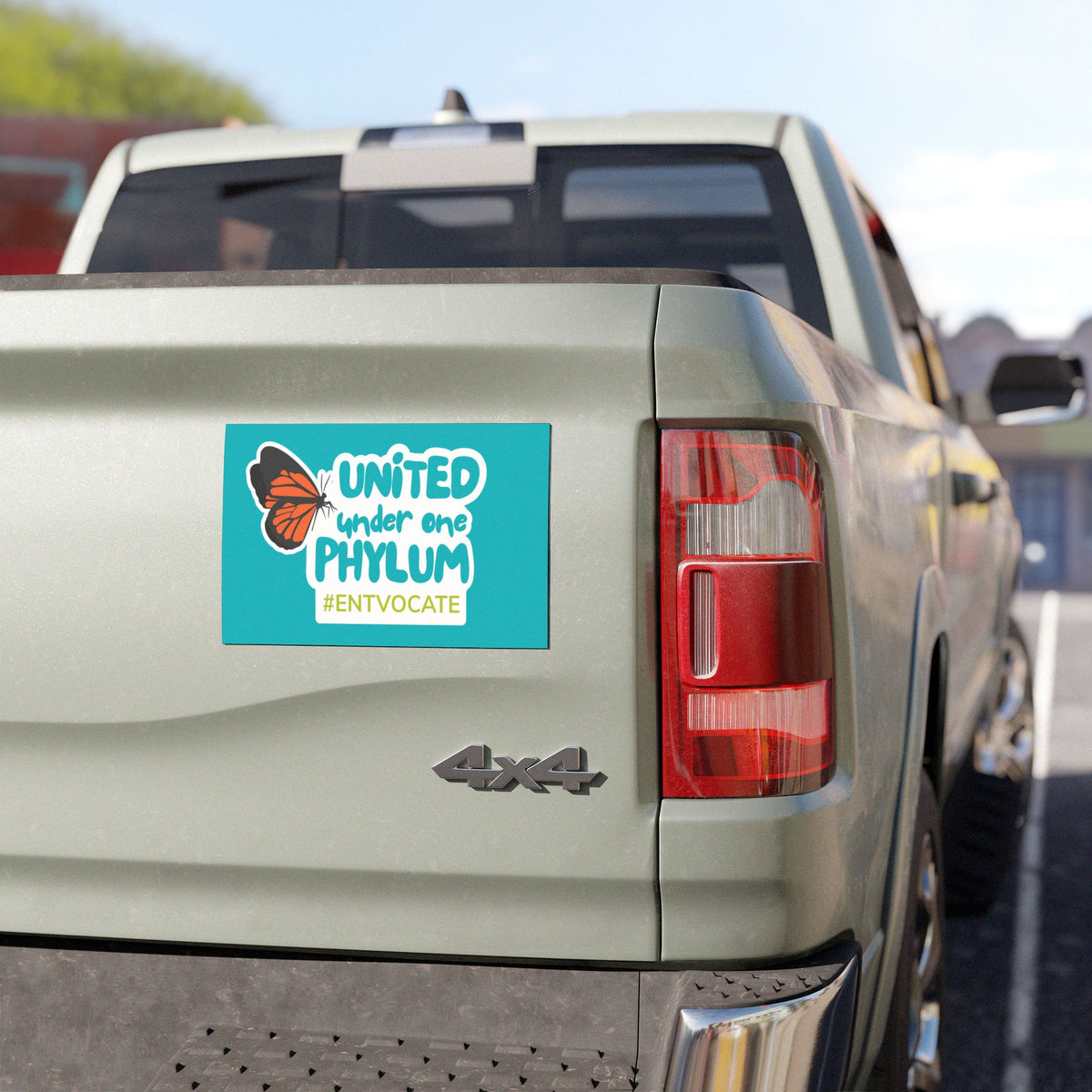 United Under One Phylym Car Magnet — #EntVocate Bug Awareness Magnet