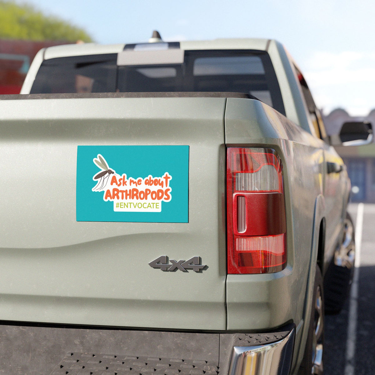 Ask Me About Arthropods Car Magnet — EntVocate Entomology Advocacy