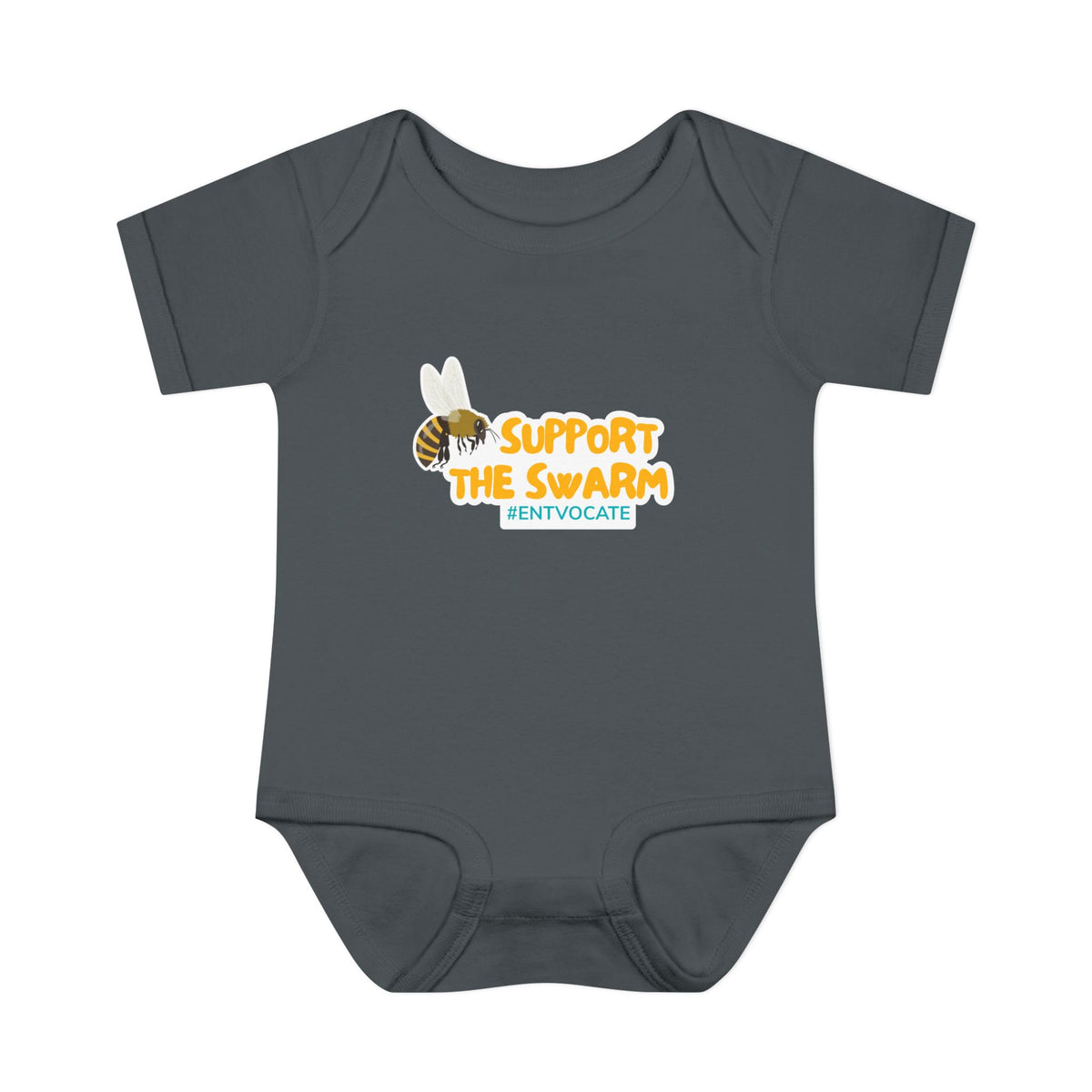 Support the Swarm Baby Onesie