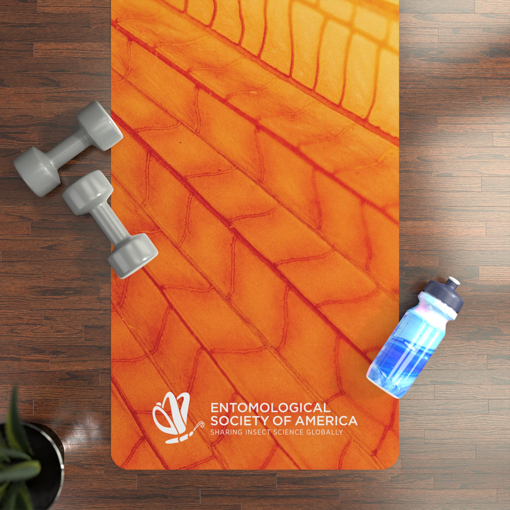 Insect Wing Rubber Yoga Mat