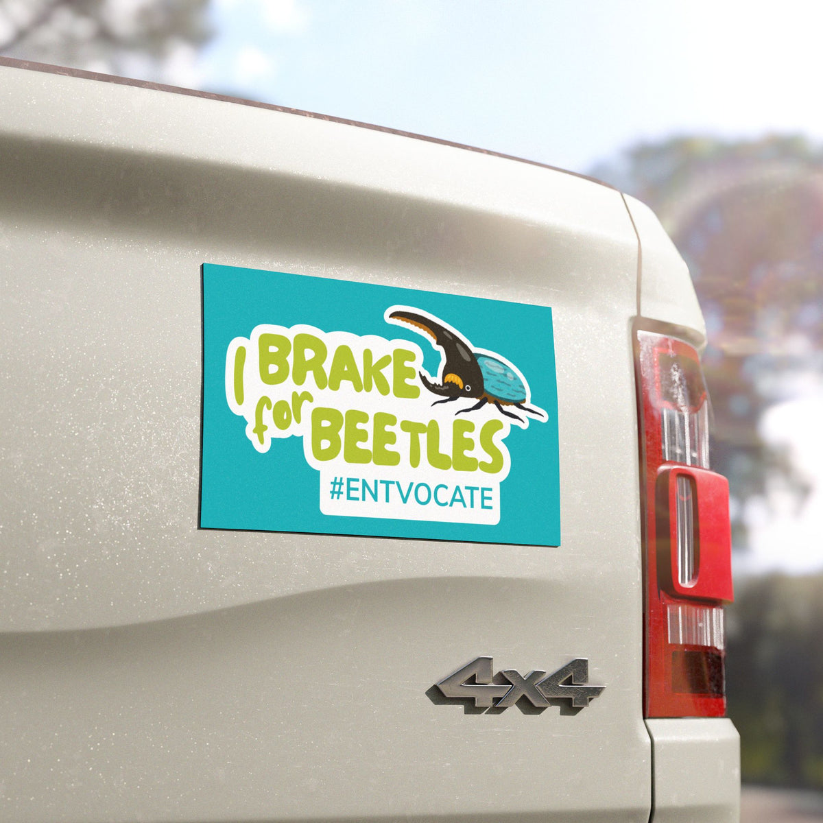 Brake for Beetles Car Magnet — #EntVocate Magnet