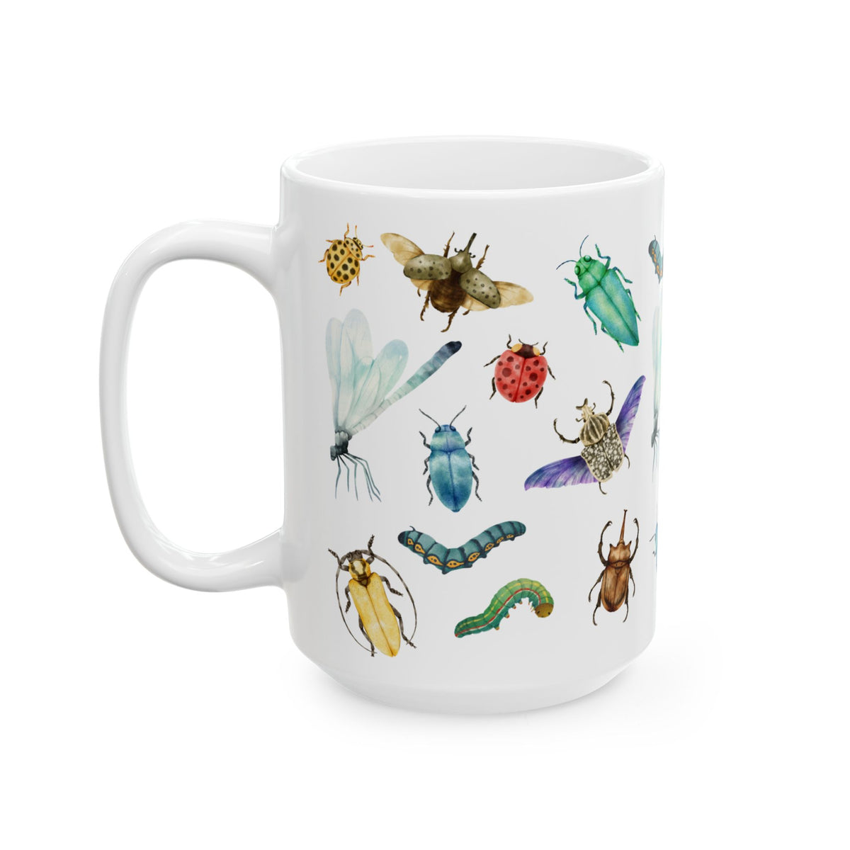 Watercolor Insect Mug