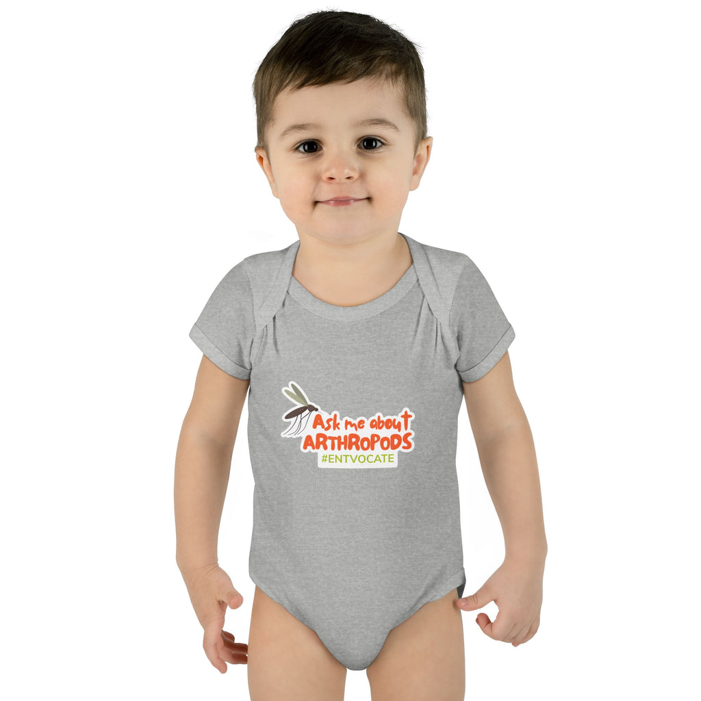 Ask Me about Arthropods Baby Onesie