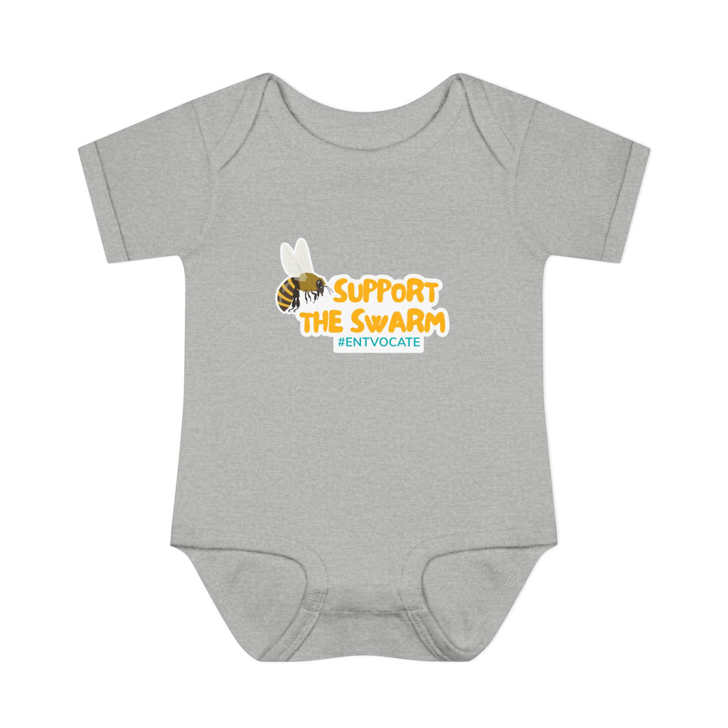 Support the Swarm Baby Onesie