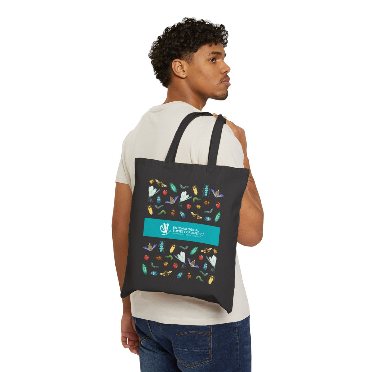 Watercolor Insect Tote Bag