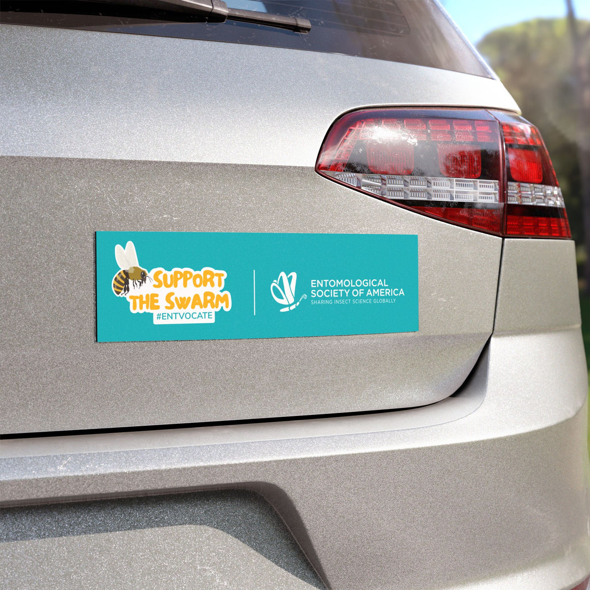 Support the Swarm Car Magnet — #EntVocate Magnet