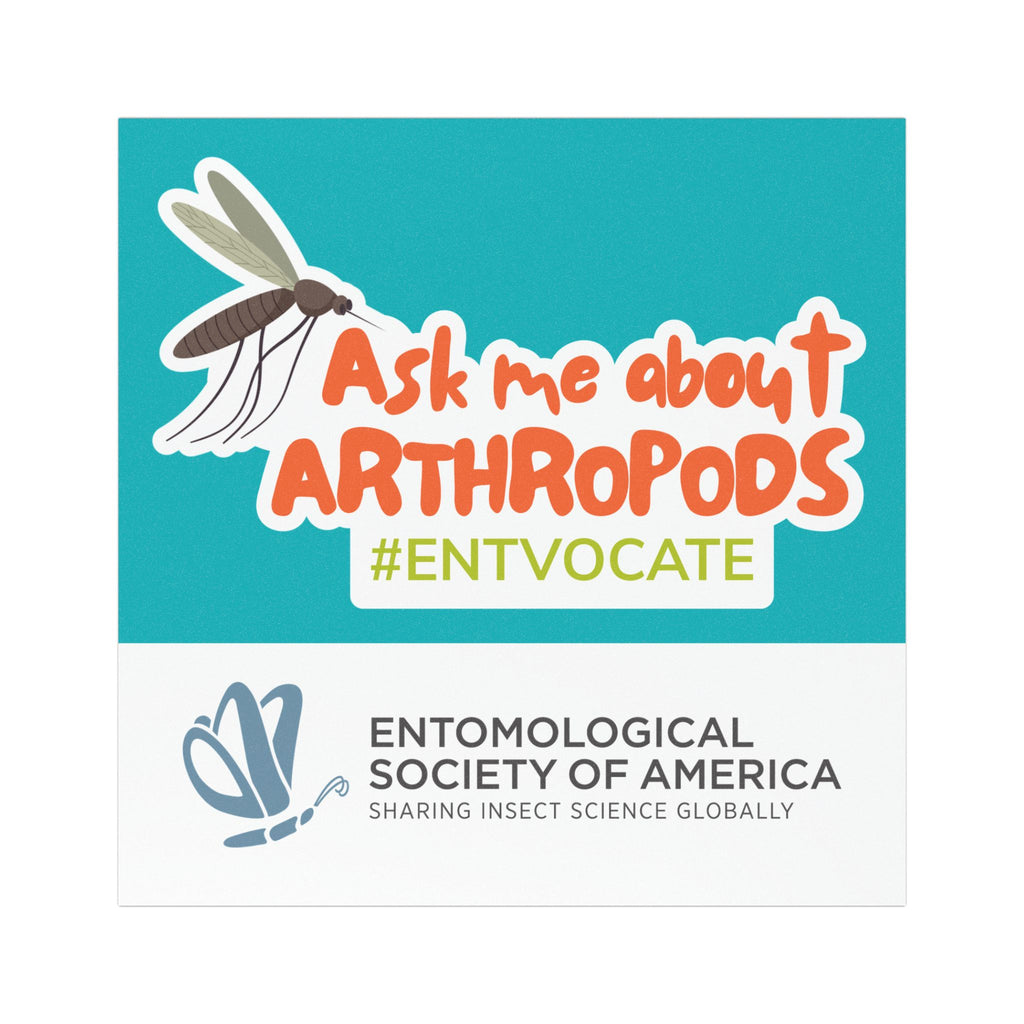 Ask Me About Arthropods Car Magnet — EntVocate Entomology Advocacy