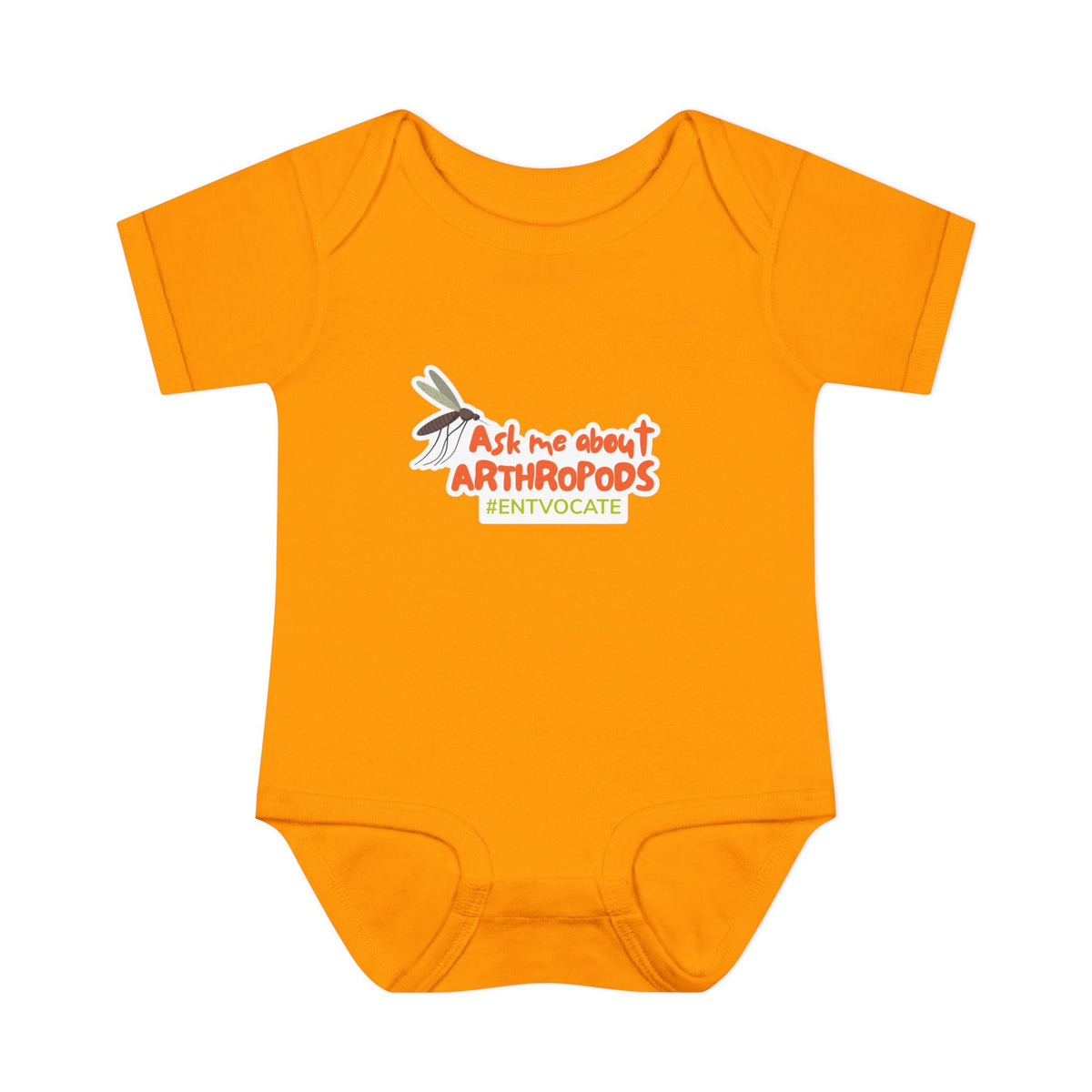 Ask Me about Arthropods Baby Onesie